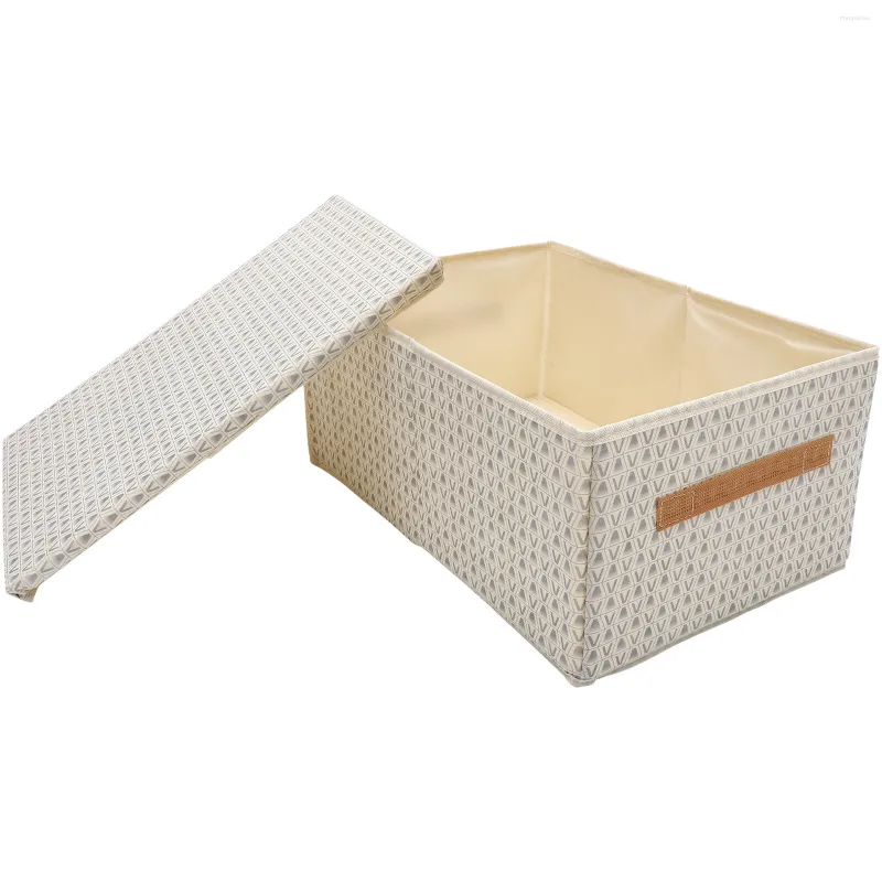Förvaringspåsar Bin Sovrum Bekväm låda Handduk Leksaksbehållare Täcke Kläder Organisering Tyg Multifunktionella leksaker