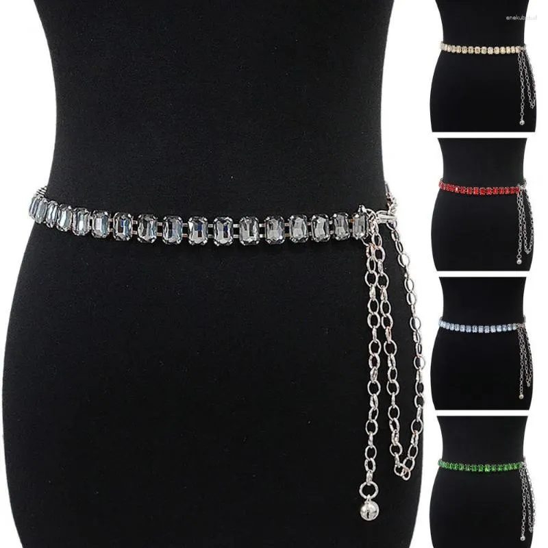 Cinture Cintura in vita Trendy Ladies Faux Crystal Belly Chain Corpo resistente all'usura