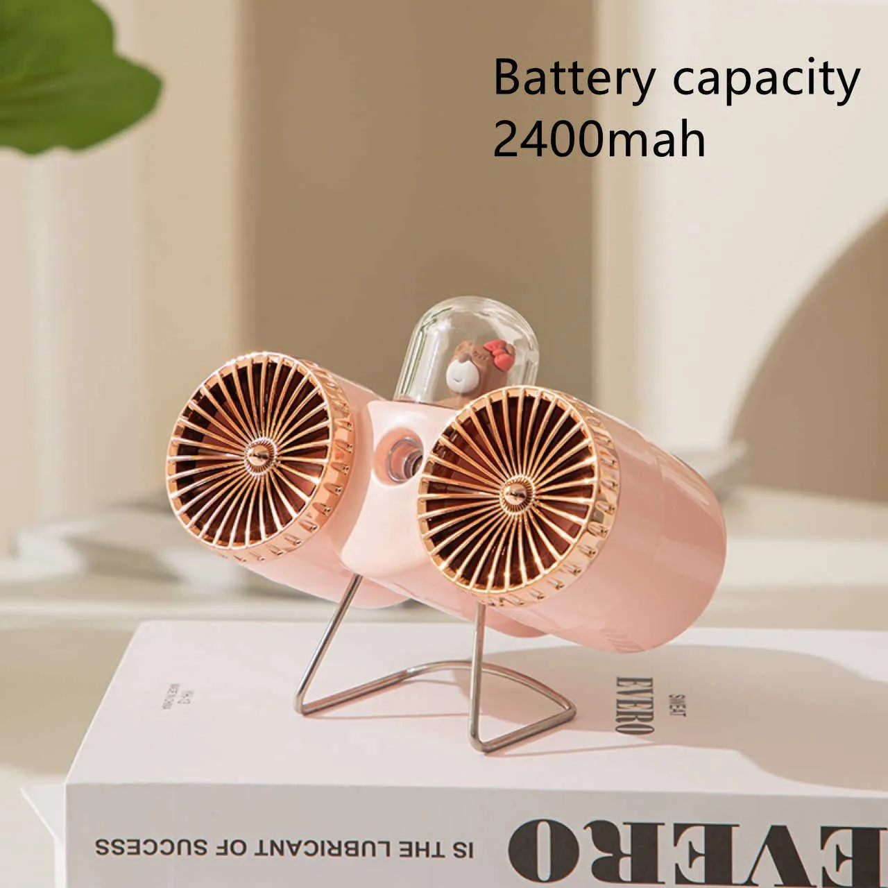 Portable electric 2024 mini desk fan