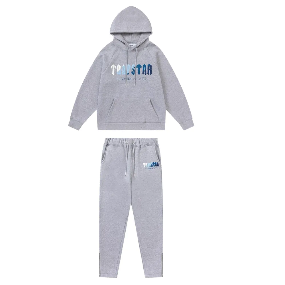 DHgate Mens Hoodie Tracksuit Set Designer Embroidery Letter Luxury Black White Grey Rainbow Color Summer Sports Fashion Cotton Cord Top Short Sleeve S M L XL Apparel
