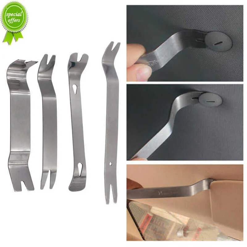 6pcs/set Car Audio Door Dash Trim Removal Tool Car Interior Dashboard Radio Door Panel Repair Removal Pry Tool Metal Accessories