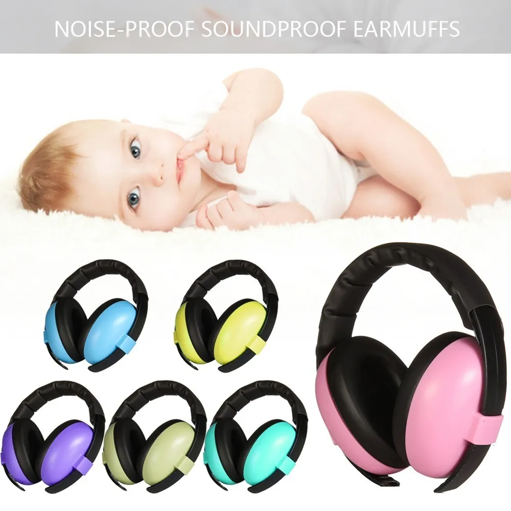 Earpick # Anti Ruido Auriculares para bebés Niños Sueño Oído Camilla Bebé Orejas Protección Niños Orejeras Tapones para los oídos para dormir Orejera para niños 230712