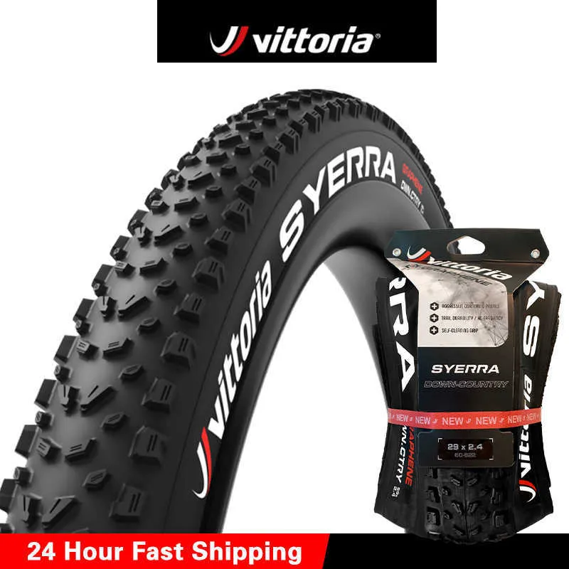 Opony rowerowe Vittoria Tyre Syerra 29x2.4 MTB w oponie przystosowanej do zastosowania bezdętkowego Graphene 2.0 Mountain Bike Vacuum Off-Road Folding MTB 29 Opona HKD230712