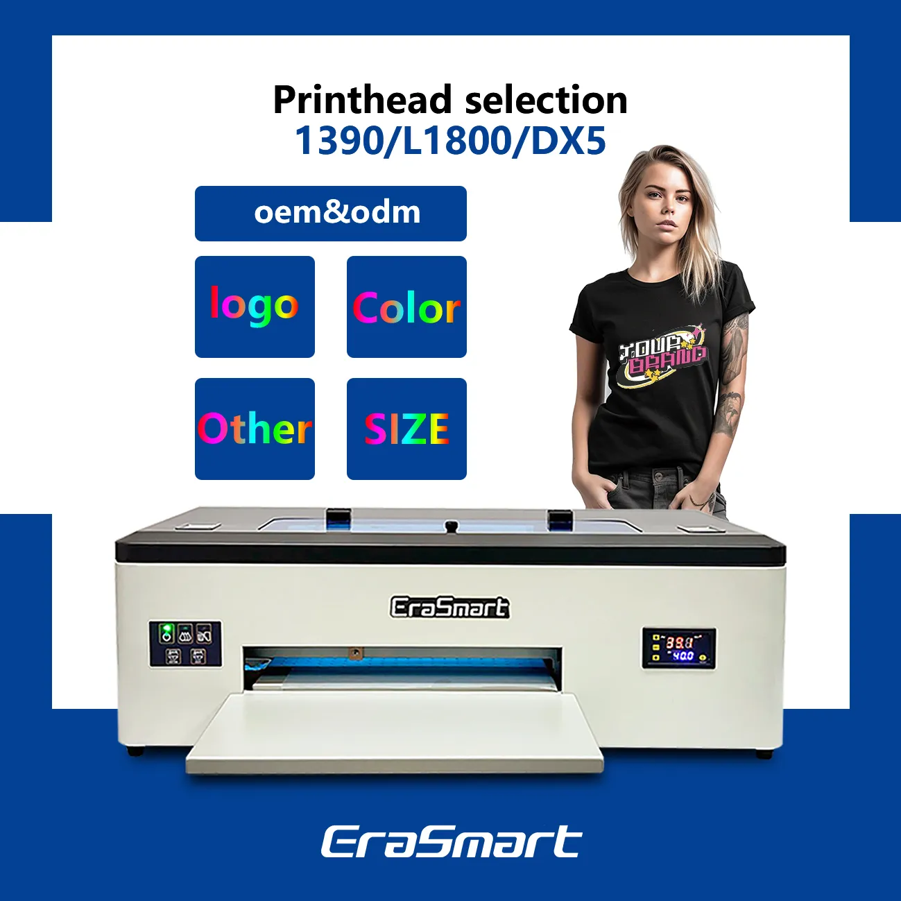 Dx5 Nozzle T-shirt Printing Machine Digital Clothing Printer Diy  Personalized Custom Printing 3d Photo Uv Printer - Buy T-shirt Printing