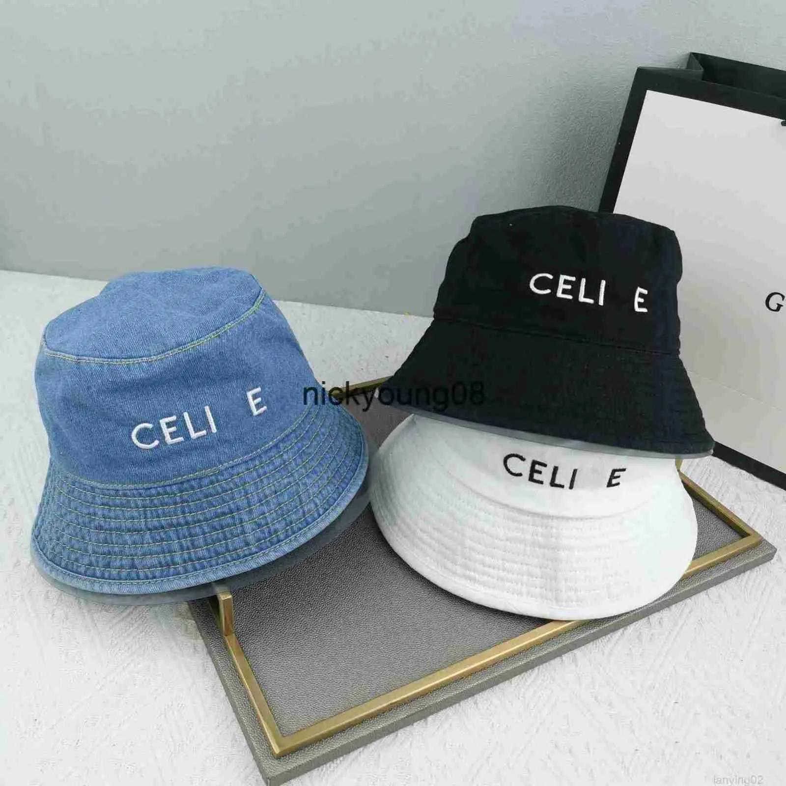 Chapeaux à large bord Chapeaux seau Nouveaux hommes chapeau designer casquette de baseball seau chapeaux printemps été lettres brodées réglable multi couleur solide hommes femmes hanche nouvelle ère casquette x071