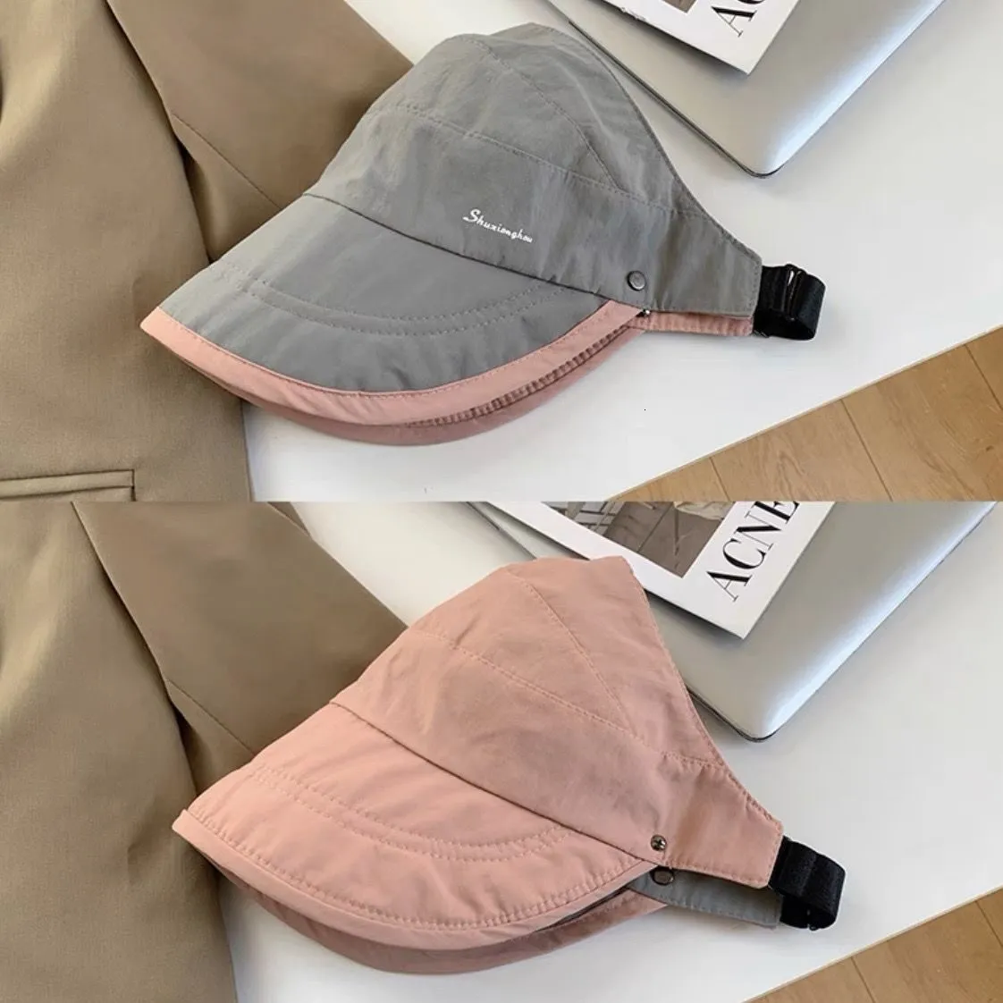 Womens Stingy Wide Brim Sun Hat Anti UV Sunscreen Pastel Bucket Hat For  Outdoor Activities And Beach Protection From Huan05, $7.59