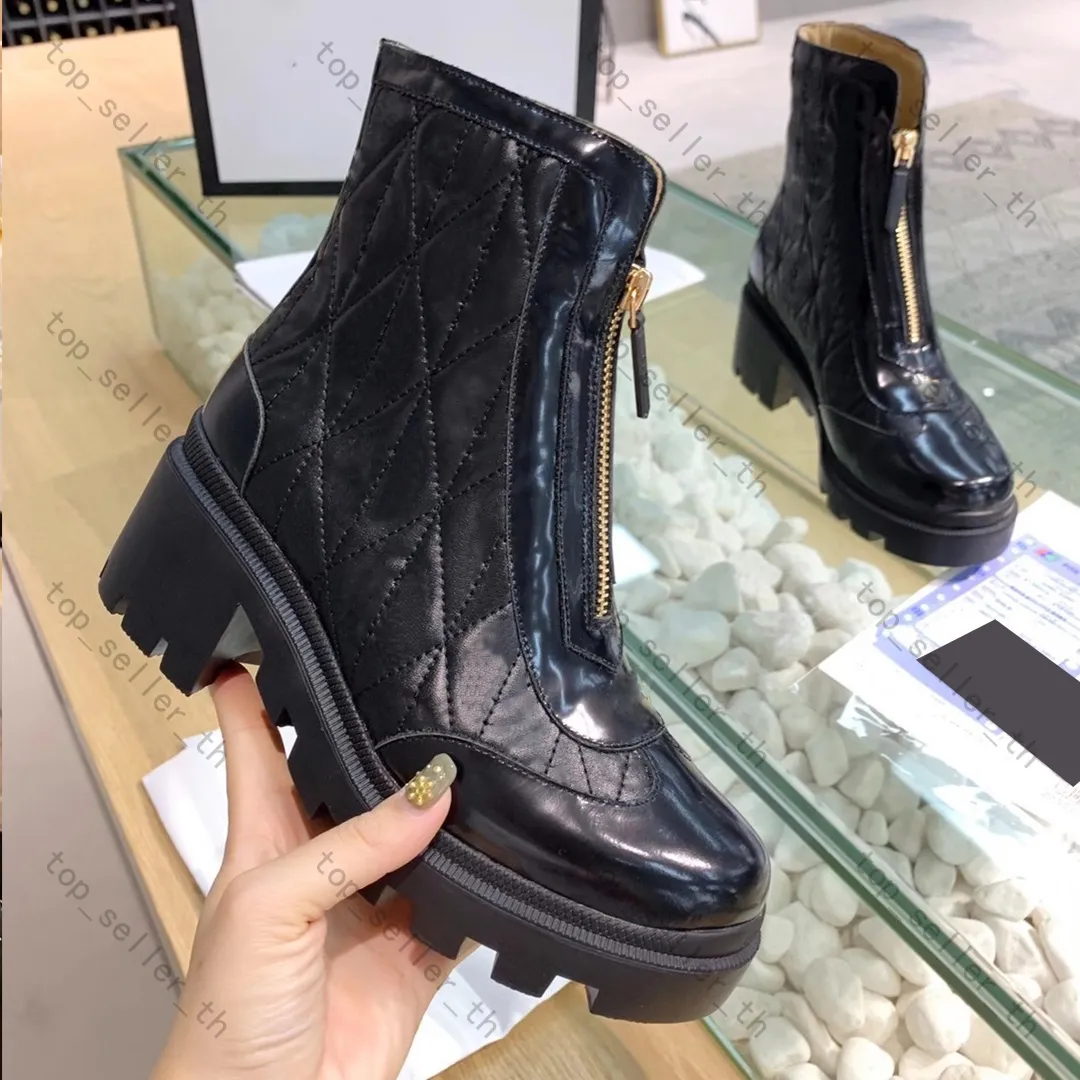 Quilted leather ankle boot with belt sale