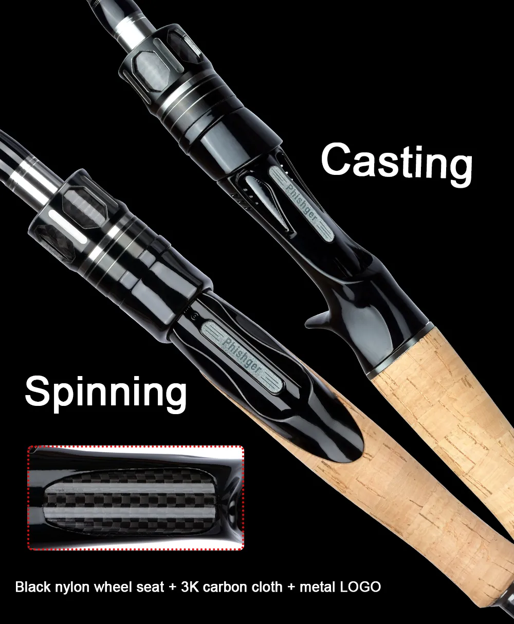 Fuji Spray Gun Fishing Equipment 2 Tip Rotating Bait Rod With 2.3