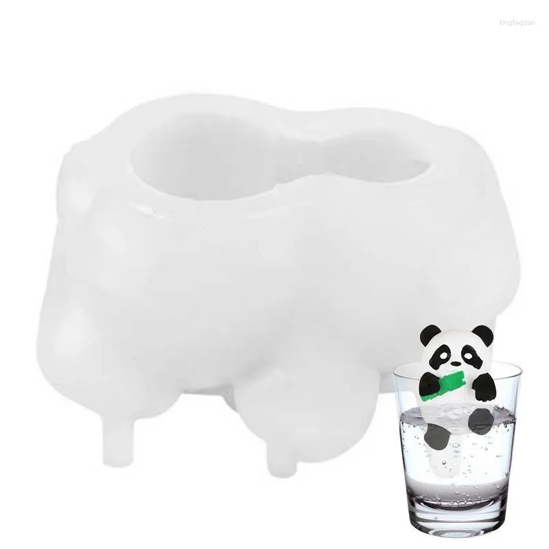 Bakvormen Ice Silicone Mould Cute Cube Maker Mallen Lekvrij Easy Release 3D Creatief cadeau voor familie en vrienden