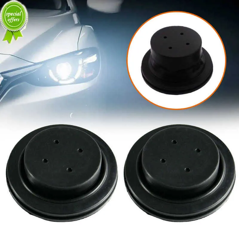 2pcs Car Headlight Dust Covers HID LED Headlight Bulb Rubber Housing Seal Caps Dust Waterproof Universal Sealing Headlamp Cover