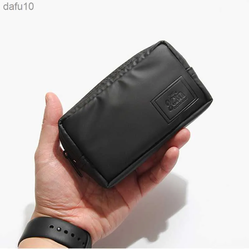 新しい日本の防水財布カジュアルジッパーショート財布ユースミニ財布ユニセックスハンドバッグ L230704