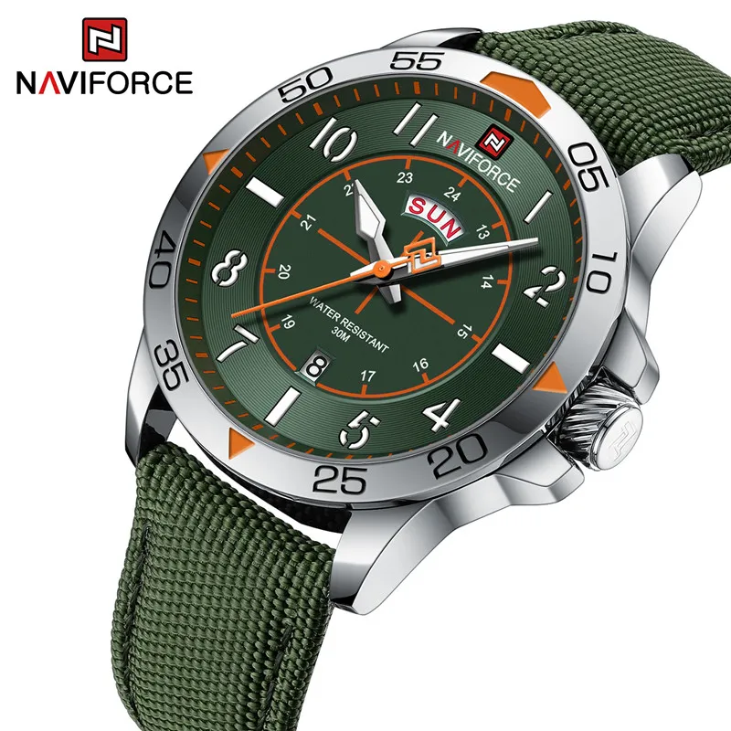 Naviforce mens quartz analog watch online