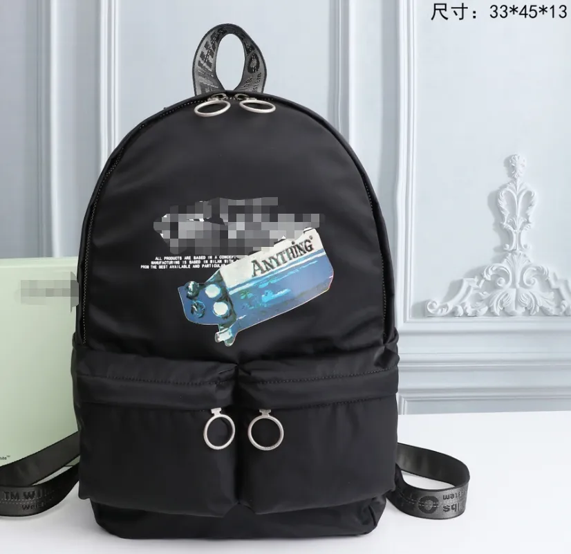 OW 860419 OFF bag Arrow logo designer fashion backpack dinner bag OOTD shoulder crossbody burrow bag