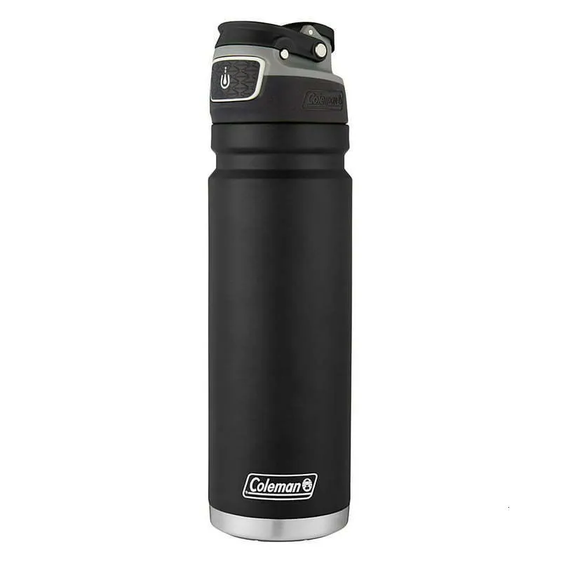 Borracce Borraccia termica in acciaio inox 24 oz nero 230711