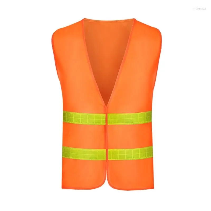 Motorcycle Apparel High Visibility Reflective Safety Vest Clothing For Cycling Runner Volunteer Guard Construction