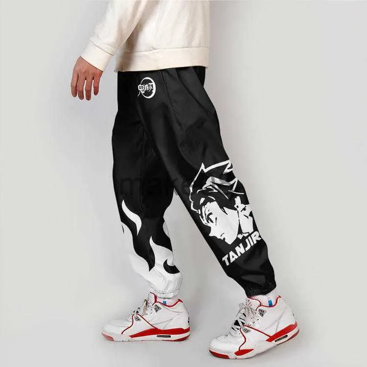 Mens Pants Demon Slayer Sweatpants Japanese Popular Anime Sport Pants Men  Harajuku Streetwear Cargo Pants Elastic Waist Harem Joggers Pants J230712  From Make08, $10.4