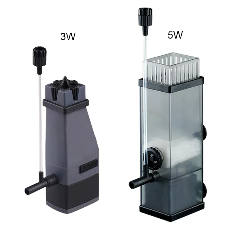 View of Filtration Heating Aquarium Oil Film Remover Surface Skimmer with ...