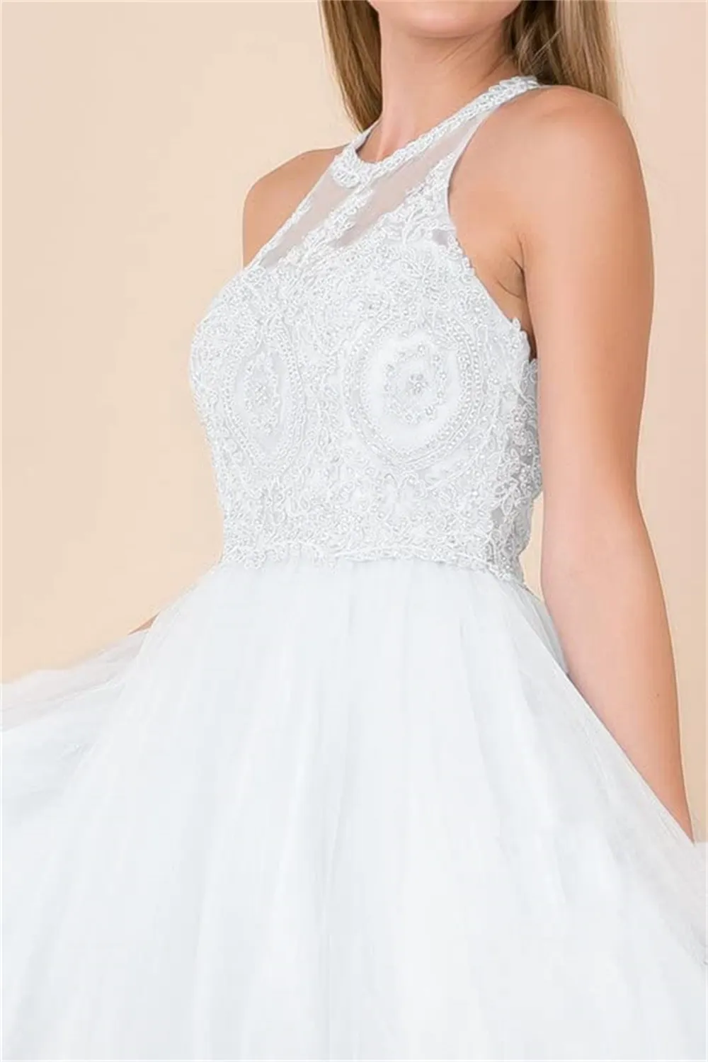 Short Lavender Homecoming Dresses Applique Beading A-Line Jewel Neck  Backless Tulle Mini Party Gowns Plus Size from Dhgate Homecoming Dresses