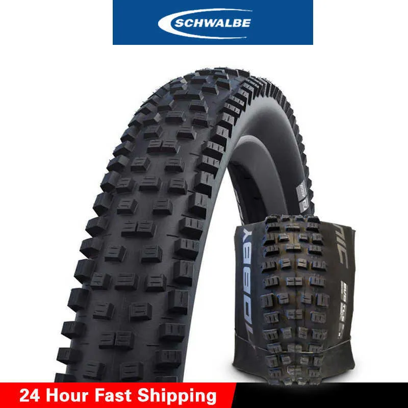 Bike Tires Schwalbe NOOBY NIC Mountain Bike Tire 27.5*2.35 (650B) Snakeskin EVO TLE Tubeless Black Fold Easy Mountain Bike Tire HKD230712