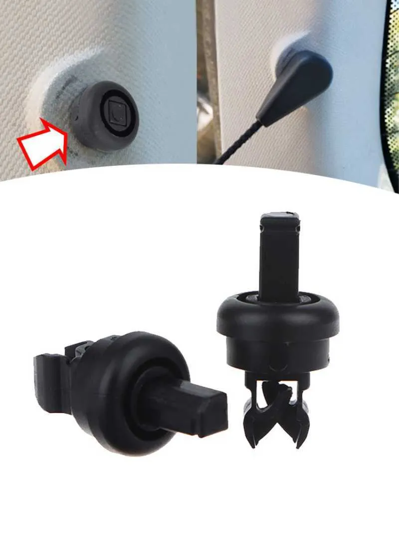 2 Clip Per Fissaggio Ripiano Pacchi Posteriori Auto Per Renault Clio, Megane, Scenic, Laguna, Modus (Mk1,2,3,4), Sostituzione 8200675047