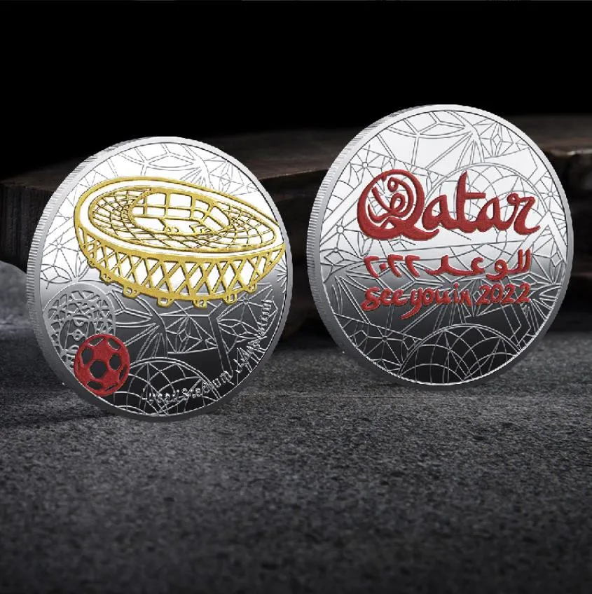 Arts and Crafts Metalowa moneta okolicznościowa z kolorowym nadrukiem