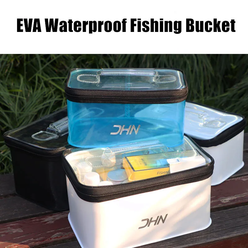 Fishing Accessories 3 Size Fishing Rod Box EVA Fish Bucket Waterproof Bait  Storage Accessories Gear Equipment Case Organizer 230711 From Jiu09, $19.14