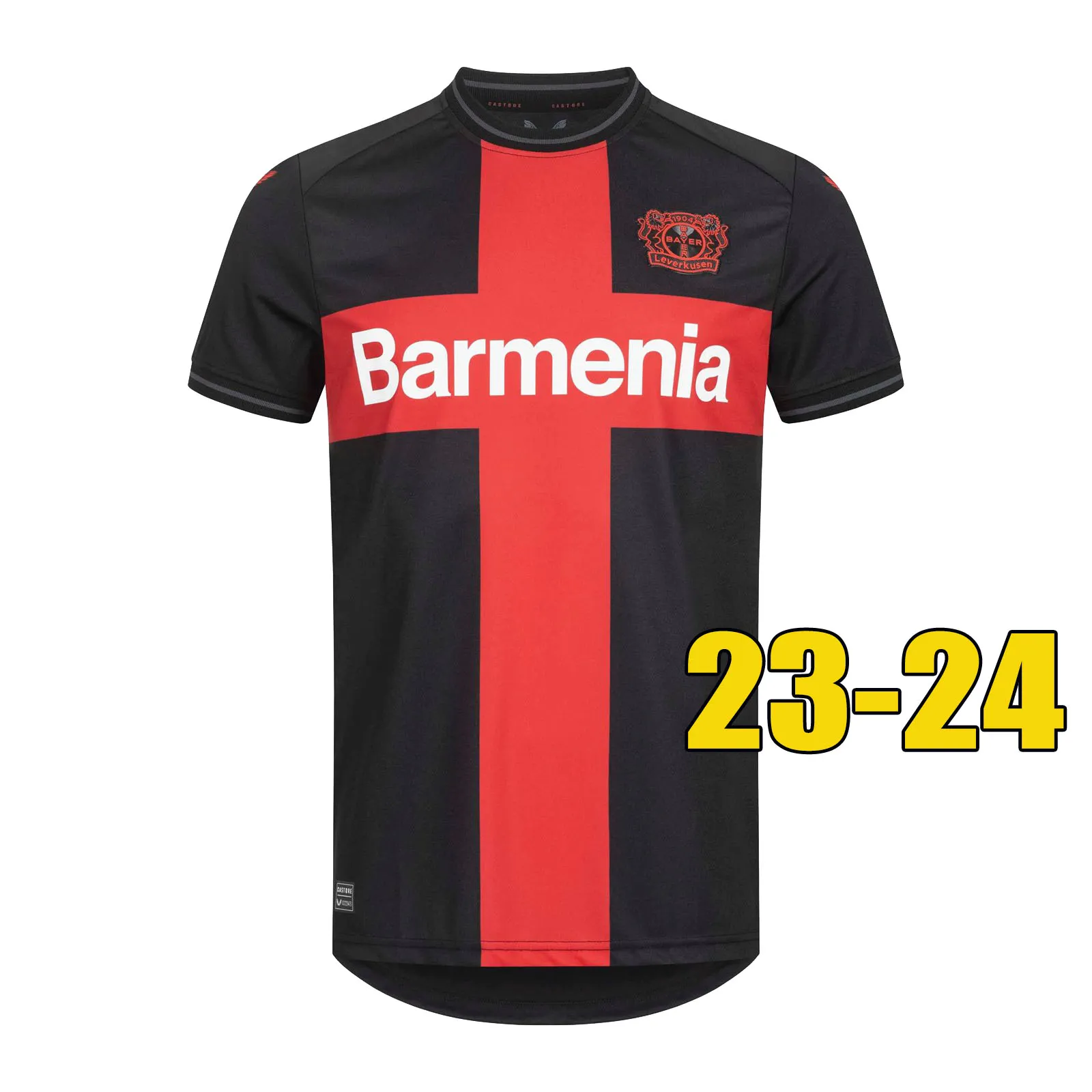 Men's Bayer 04 Leverkusen Soccer Jersey Short Sleeve Polyester