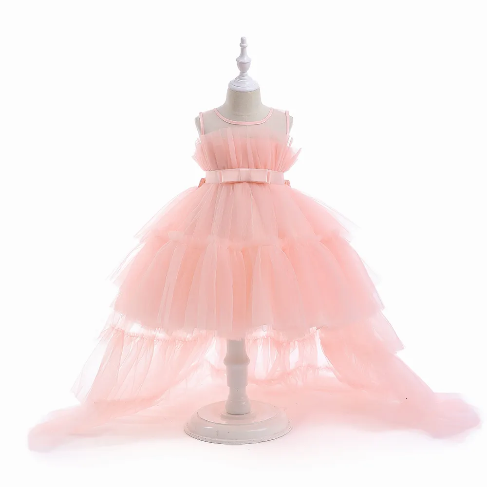 Girl's Summer Pink Tutu Baby Dress Knee-Length Sleeveless O Neck Toddler  Birthday Party Gown from Dhgate Girl's Dresses - price 75.4