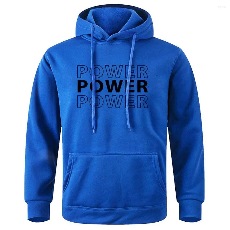 Herren-Kapuzenpullover, Power-Druck, Herren-Kapuzenpullover, O-Ausschnitt, locker, übergroß, Sportbekleidung, Basic, Sport, Straße, Winter, Hoody, Retro, klassische Mode, Trainingsanzug