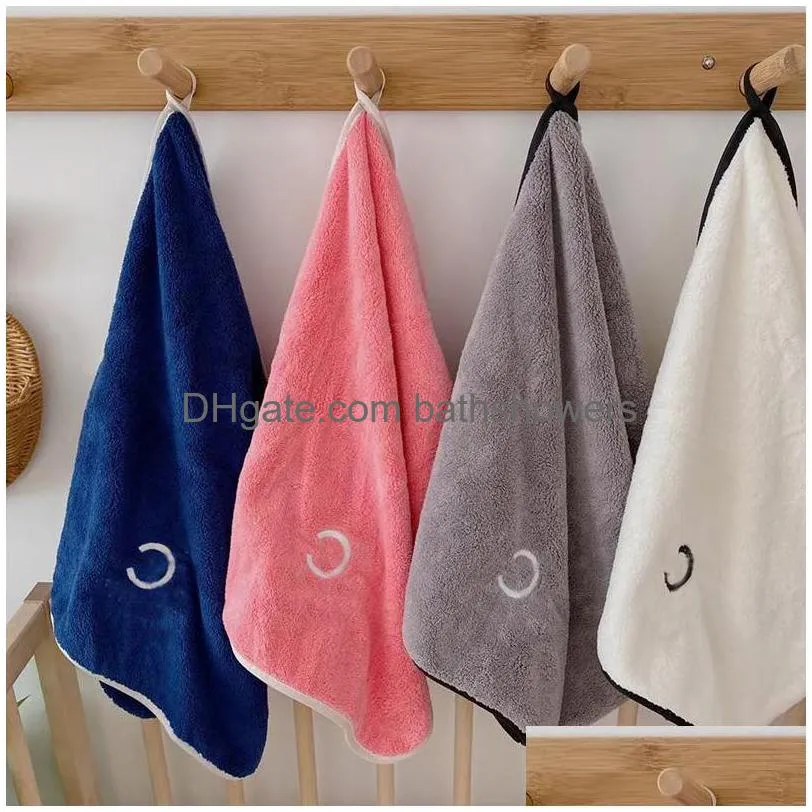 Towel Designer A Set Pur Coton C Luxurys Designers Visage Et Bain Lavage Doux Accueil Absorbant Hommes Femmes Débarbouillettes Drop Delivery Garde Dhglw