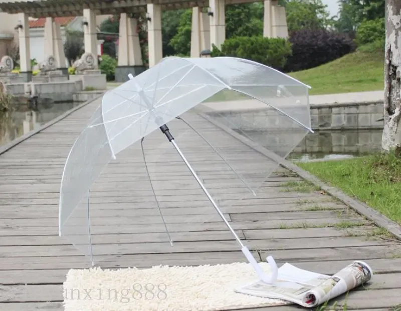 スタイリッシュなシンプルさバブルディープドーム傘アポロ透明傘ガールキノコ傘クリアバブル送料無料