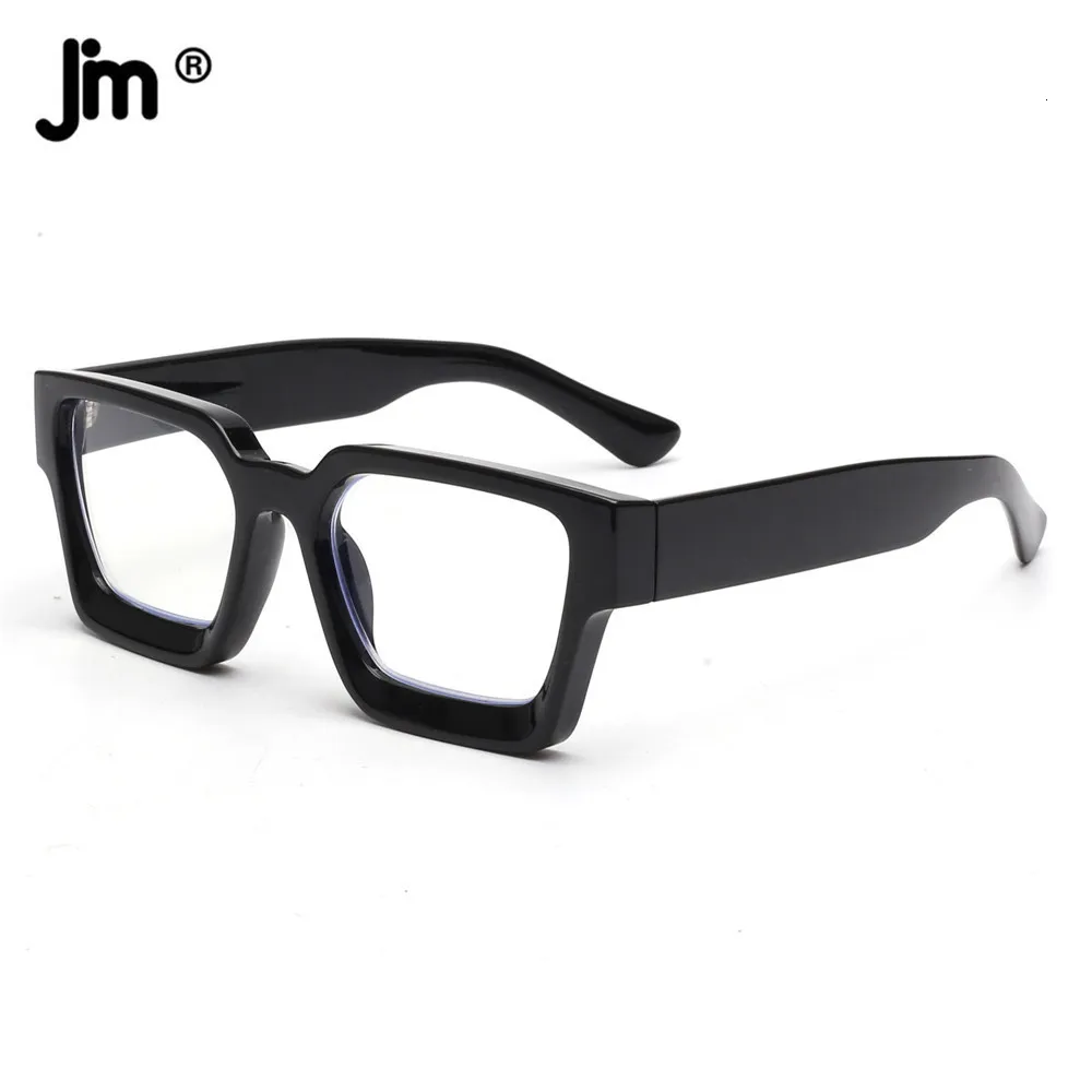 Óculos de sol JM Square Reading Glasses Blue Light Blocking Computer Reader para mulheres, homens, Reading Presbyopic Glasses 230711