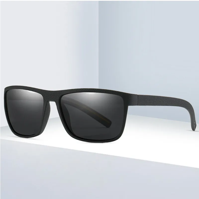 2023 Vintage sport Style lunettes de soleil polarisées hommes marque de luxe concepteur conduite rétro carré verre de soleil pour femmes lunettes