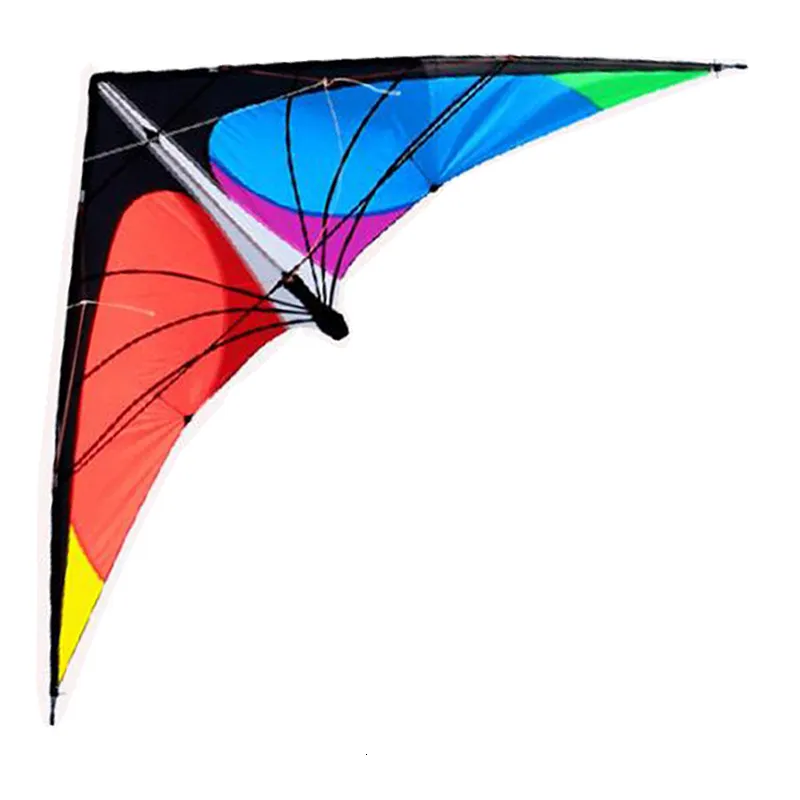 Kite Accessoires AANBIEDING 1.8m Power Professionele Dual Line Stunt Kite Met Handvat En Lijn Good Flying Factory Outlet 230712