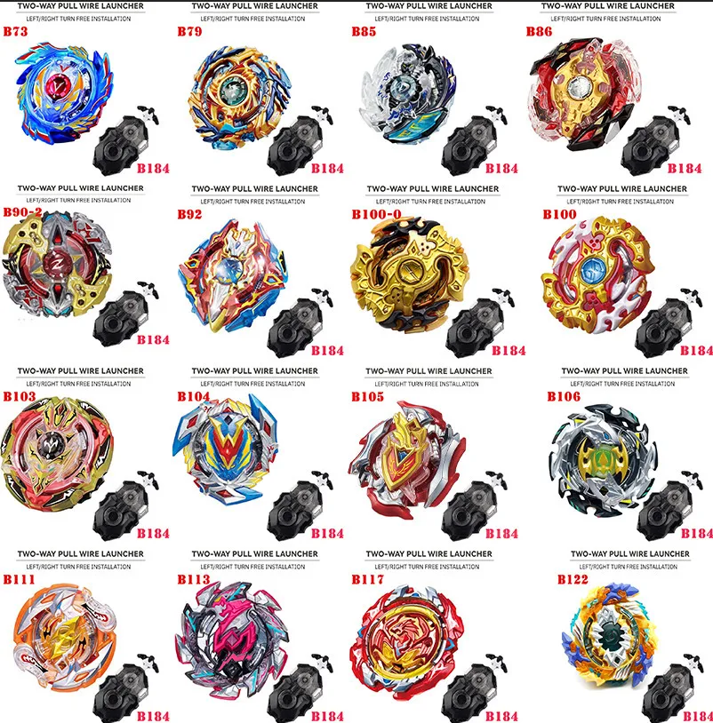 Spinning Top Beyblades Burst GT Toys B-85 Bable Toupie Burst Metal Fusion God Bey Blades Toy Christmas Prezenty 230711