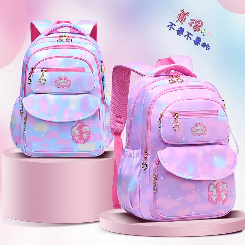 Cute Pink Princess Girls Backpack For Girls Perfect For Elementary School And Kawaii Childrens Bags Set Of 2 From Jiu08 23.4 DHgate.Com
