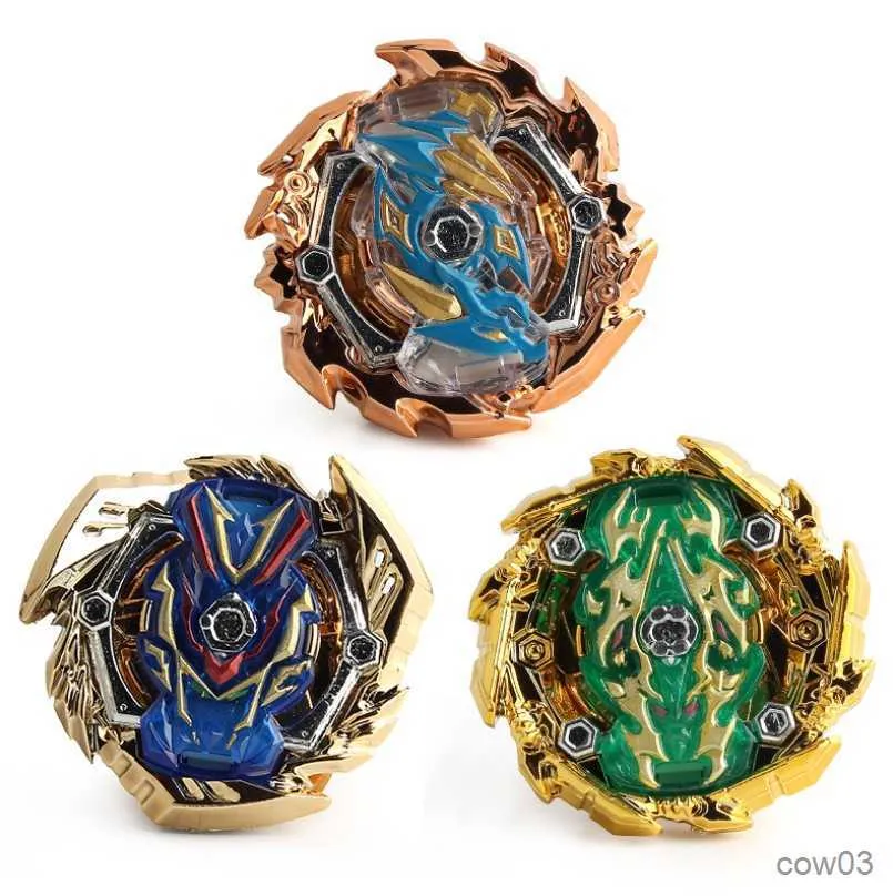 4D Beyblades B-X Toupie Burst Beyblade Spinning Top Toys B-135 Blue Green Toupie Metal Fusion Evolution bez wyciągnięcia zabawek R230712