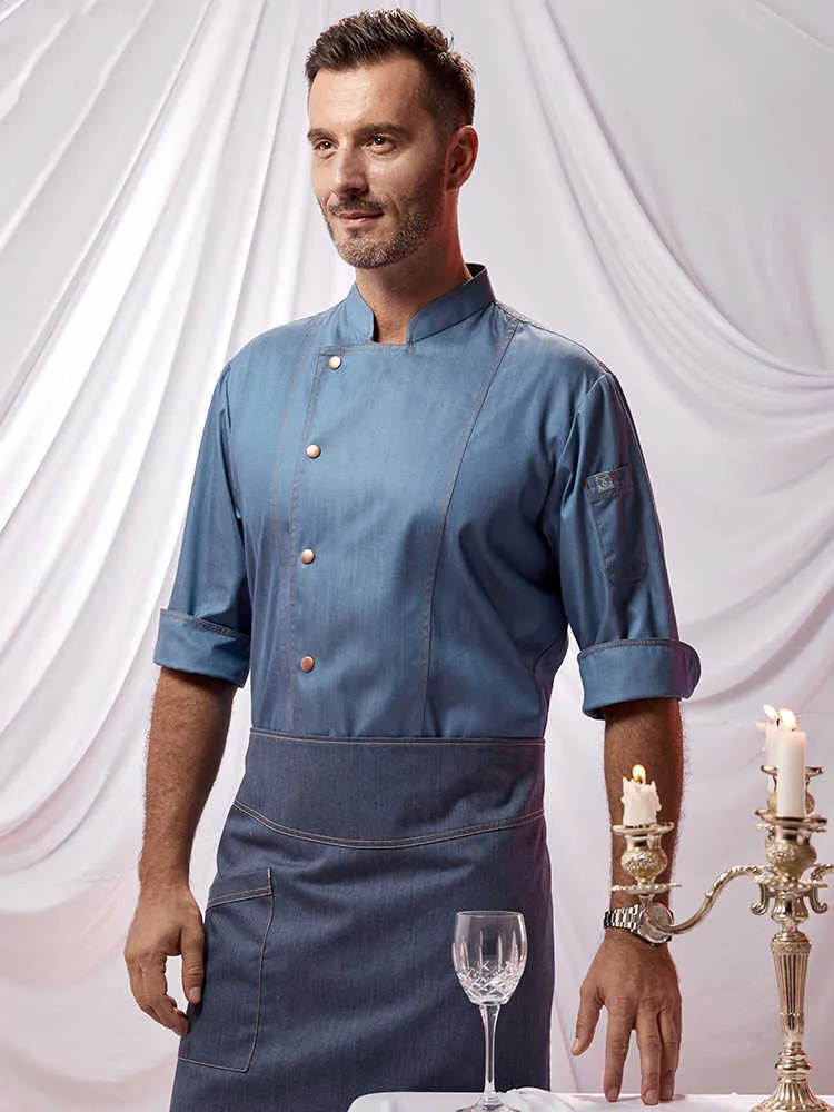 Uniforme De Chef Veste De Cuisine À Manches Courtes |Vêtements