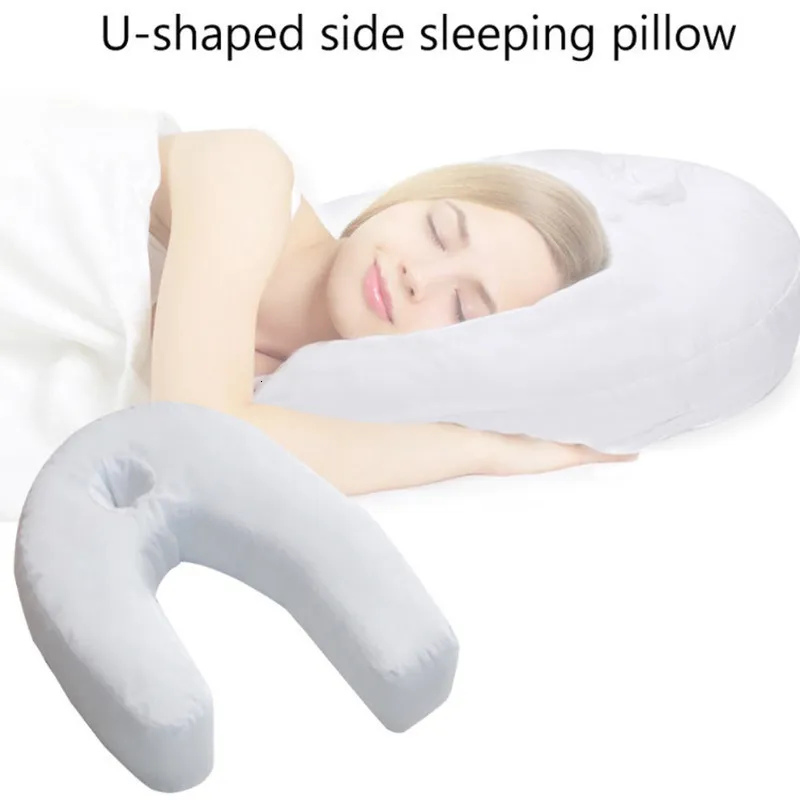 Cuscino est UShaped Plus Side Sleeper Supporto per la vita Cuscini Tenere il collo Protezione della colonna vertebrale Sleep Buddy 230711