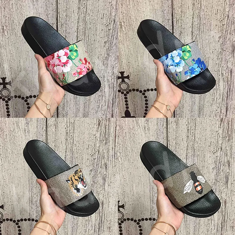 Designer Floral Rubber Slides Stylish Comfy Sandals for Women Men