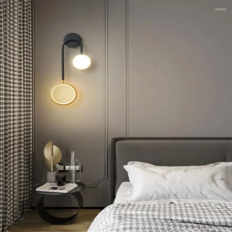 Modern bedside wall sale lamps