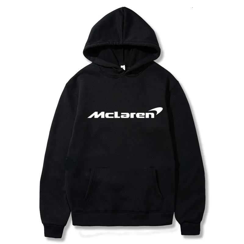 Dames Hoodies Sweatshirts Dagelijks Casual Stijl Fleece Hoodie Top Herfst Mode McLaren Racing Suit Formula One Sweatshirt Effen Kleur Heren 230711