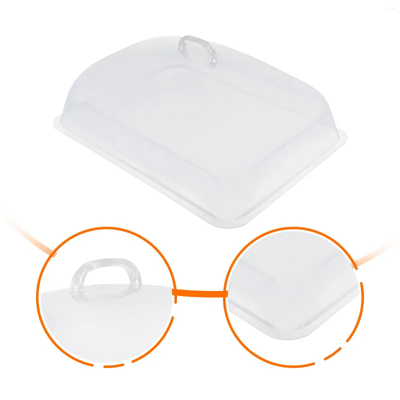 Dinnerware Sets Micro-wave Oven Dust-proof Cover Cake Durable Snack Tray Practical Dome Bread Protective