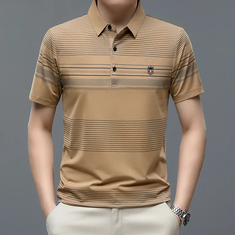 Mens smart top polo tops