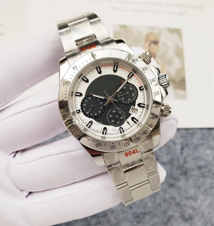 Automatyczne męskie zegarek mechaniczny 40 mm 904L Designer Watch Watch All Sapphire zegarek zegarek zegarek zegarek zegarek Watch Waterproof Watch