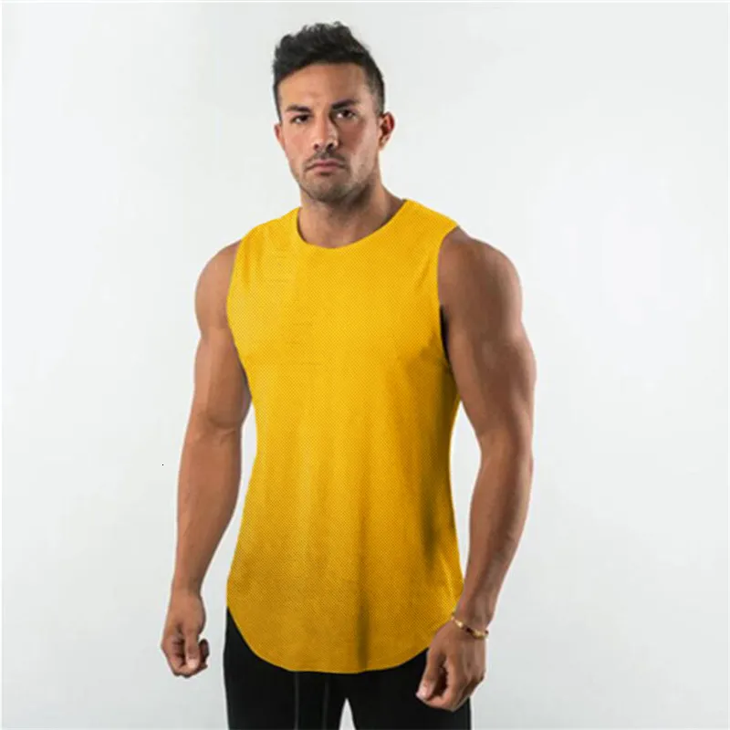 Débardeurs pour hommes Marque Mode Fitness Network Débardeur Fitness pour hommes Loisirs Muscle Vêtements Fitness Sports Sans manches Débardeur à séchage rapide 230713