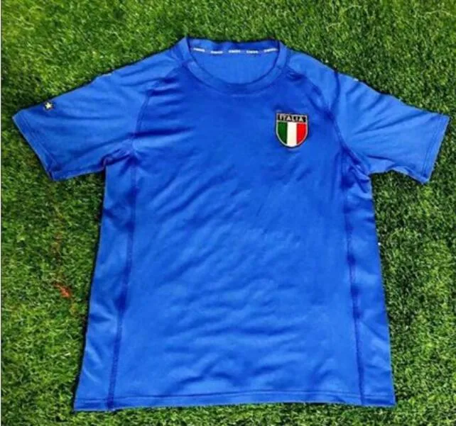 1982 Italys Retro Soccer Jersey 1990 1996 1998 2000 Football à domicile 1994 Maldini Baggio Donadoni Schillaci Totti del Piero 2006 Pirlo Inzaghi Buffon Jersey 4002