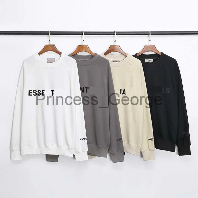 Heren Hoodies Sweatshirts Hoodie hoodies voor mannen sweatshirts streetwear hoodys roze zwart Driedimensionale letters in reliëf trui Oneck heren hoodie met lange mouwen