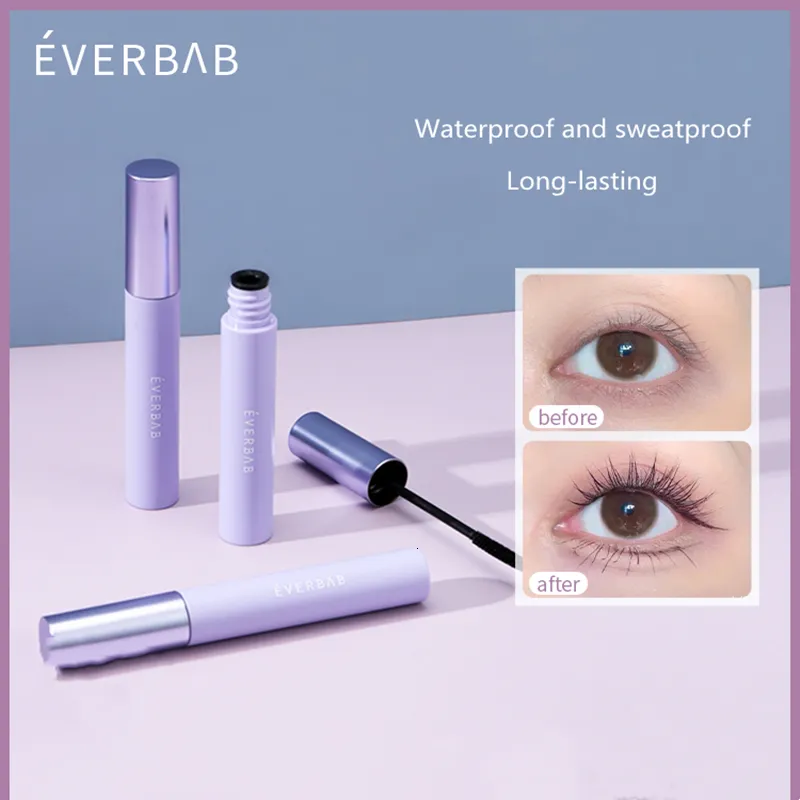 Mascara Everbab Eyelash Primer Styling Waterproof Curling Setting Liquid Waterproof Lengthen Thick Imitation Human Eyelash Mascara 230712cj