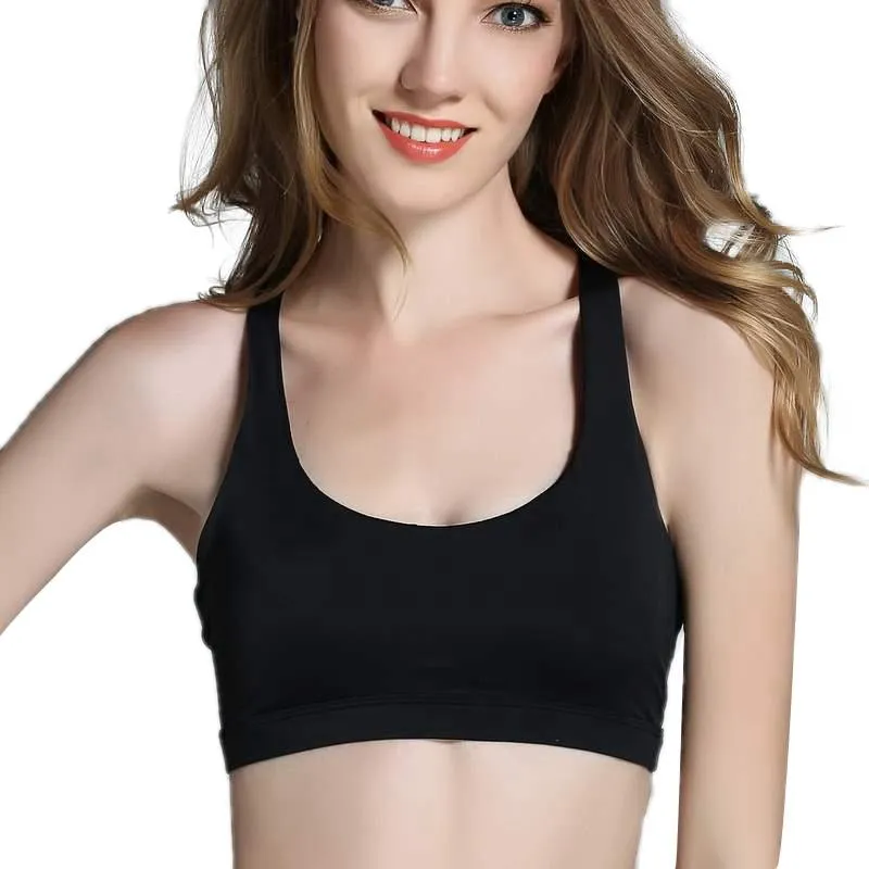 Vêtements de sport chemise de sport femmes haut de yoga soutien-gorge de sport pour la course débardeurs fitness push up soutiens-gorge vêtements de sport (l)